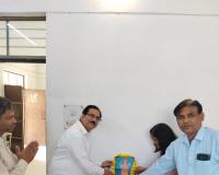 जिला अस्पताल के आयुष विंग में भगवान धन्वंतरि जयंती मनाई गई