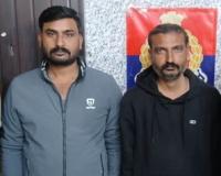 शिकोहाबाद पुलिस ने चौथवसूली करने वाले दो आरोपी दबोचे