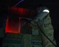 लोहा मंडी में भीषण आग, इलेक्ट्रिक सामान की दुकान जलकर राख