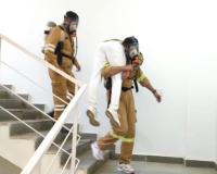 अग्नि सुरक्षा उपायों एवं आपातकालीन स्थिति में प्रक्रिया का अभ्यास