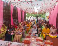 खादी ग्रामोद्योग बोर्ड ने किया ग्रामीणों और महिलाओं को जागरुक 