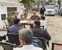 थाना प्रभारी ने समाधान दिवस पर सुनी आमजन की समस्याएं 