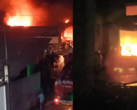 इंदौर के गोदाम में आग: मुख्यमंत्री यादव ने मृतकों के परिजन को चार-चार लाख रुपए के मुआवजे की घोषणा की