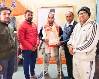 दिव्यांग सलाहकार बोर्ड में सागर शर्मा का मनोनयन, विभिन्न संगठनों ने किया सम्मान