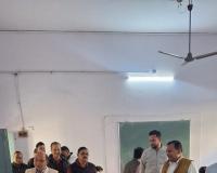 कुलपति ने किया बागला कॉलेज में परीक्षाओं का औचक निरीक्षण