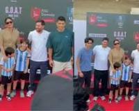 करीना कपूर खान, अजय देवगन और अन्य ने लियोनेल मेस्सी से मुलाकात की