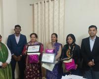 मतदाता सूची अद्यतन में उत्कृष्ट योगदान के लिए तीन बीएलओ सम्मानित