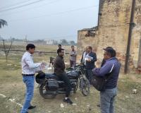 एसआईआर की रफ्तार तेज: एसडीएम अंकित वर्मा खुद बाइक से कर रहे मैदानी निरीक्षण