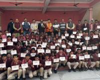 संस्कार भारती मुरादाबाद महानगर ने भारत माता चित्रकला प्रतियोगिता का सफल आयोजन किया