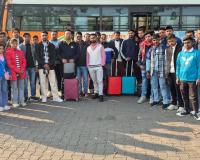 माय युवा भारत : युवा आदान-प्रदान कार्यक्रम के अंतर्गत युवाओं का दल बनारस रवाना