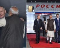 रूस के राष्ट्रपति पुतिन दो दिन के दौरे पर दिल्ली पहुंचे, प्रधानमंत्री ने हवाई अड्डे पर किया स्वागत