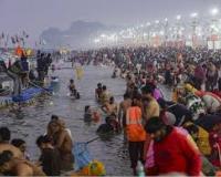 मकर संक्रांति पर 72 लाख लोगों ने गंगा और संगम में डुबकी लगाई