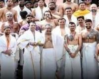 भारतीय क्रिकेट टीम के सदस्यों ने पद्मनाभस्वामी मंदिर में की पूजा