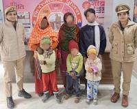 तीन मासूम बच्चे चंद घंटों में सकुशल बरामद