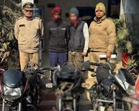 पुलिस की बड़ी कार्रवाई : मोटरसाइकिल चोरी के दो आरोपी गिरफ्तार, 03 बाइक बरामद 