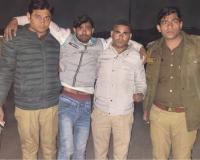 मुठभेड़ में बदमाश गिरफ्तार, पैर में लगी गोली