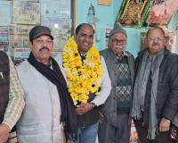 ग्रामीण पत्रकार एसोशिएशन के जिला अध्यक्ष बने धर्मेन्द्र सिंह     