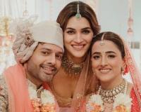 कृति सेनन ने छोटी बहन नूपुर की शादी के बाद भावपूर्ण संदेश साझा किया