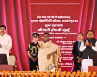 राष्ट्रपति द्रौपदी मुर्मू ने ओडिशा में अपने गृह नगर रायरंगपुर में परियोजनाओं की शुरुआत की