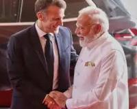 मैक्रों ने मुंबई के मरीन ड्राइव पर ‘जॉगिंग’ के साथ भारत दौरे की शुरुआत की