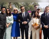 मैक्रों दंपत्ति ने फिल्मी हस्तियों से मुलाकात की, प्रथम महिला ने अनिल कपूर के अभिनय को सराहा