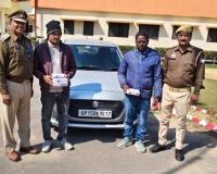 अरांव पुलिस ने बंधक बनाकर लूट करने वाले दो