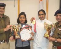 मुरादाबाद एसएसपी ने उत्कृष्ट खेल प्रदर्शन करने पर किया सम्मानित 