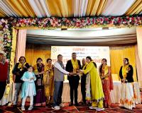 आगरा में राष्ट्रपति एवं राज्य अध्यापक पुरस्कार विजेताओं ने किया अश्वनी जैन का सम्मान