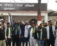 बिजली, पानी और सफाई व्यवस्था को लेकर AIMIM ने जिलाधिकारी को ज्ञापन सौंपा