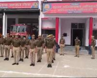 अग्निशमन विभाग के उप निदेशक का औचक निरीक्षण