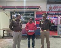 पचोखरा में हिस्ट्रीशीटर अवैध तमंचे संग गिरफ्तार