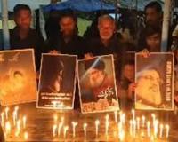 छत्तीसगढ़ के रायपुर में अमेरिका, इजराइल के खिलाफ मोमबत्ती जुलूस निकाला गया