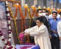 मुख्यमंत्री आदित्यनाथ, मायावती एवं अखिलेश ने कांशीराम की जयंती पर उन्हें श्रद्धांजलि दी