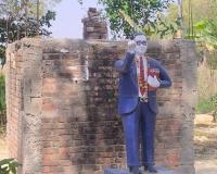 असामजिक तत्वों ने तोड़ी संविधान निर्माता की प्रतिमा, आक्रोश !