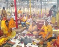 महा महोत्सव के तीसरे दिन 1108 कुण्डीय यज्ञ का हुआ शुभारंभ