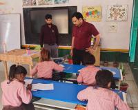 बीएसए ने खैरगढ़ व शिकोहाबाद के विद्यालयों का किया निरीक्षण