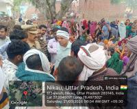 पुलिस कर्मी का शव आते ही गांव में मचा कोहराम