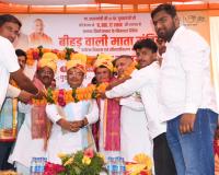 बीहड़ वाली माता के 388.28 लाख की लागत के विकास कार्य का मंत्री जयवीर सिंह ने किया लोकार्पण