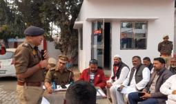 सुरक्षा को लेकर बड़ी बैठक, ग्रामीणों ने उठाई मजबूत चौकसी की मांग, पुलिस अलर्ट मोड पर