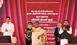 राष्ट्रपति द्रौपदी मुर्मू ने ओडिशा में अपने गृह नगर रायरंगपुर में परियोजनाओं की शुरुआत की