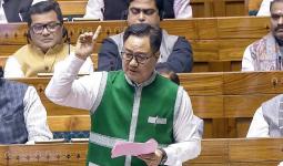 देश की जनता कांग्रेस पर भरोसा नहीं करती, केवल बयानबाजी से राजनीतिक जमीन नहीं बनती : रीजीजू