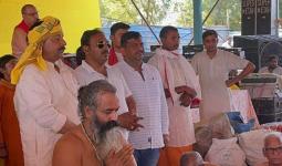 विश्व कल्याण आत्मक 1108 कुण्डीय मृत्युंजय मां पीतांबरा महायज्ञ आयोजन का हुआ शंखनाद 