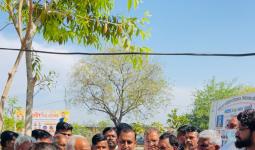 विधायक सर्वेश यादव ने तहसील परिसर में इंटरलॉकिंग कार्य का फीता काटकर किया उद्घाटन 
