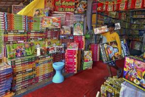 लाइसेंस प्राप्त विक्रेताओं से पटाखे खरीदें, सूती कपड़े पहनें: दिवाली पर हिप्र अग्निशमन सेवा की सलाह