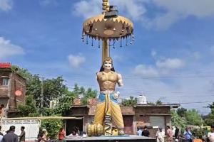 जरासंध की प्रतिमा तोड़कर उकसाने की साजिश, चन्दवंशी समाज में उबाल, पुलिस से की कठोर कार्रवाई की मांग