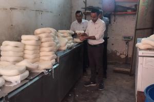 दीपावली त्यौहार के दृष्टिगत खाद्य एवं औषधि विभाग एक्शन मोड में 