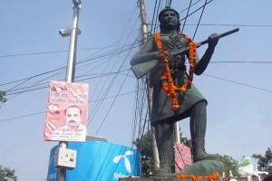 वीरांगना ऊदा देवी पासी की प्रतिमा का राजनाथ सिंह और योगी आदित्यनाथ ने अनावरण किया