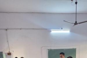 कुलपति ने किया बागला कॉलेज में परीक्षाओं का औचक निरीक्षण