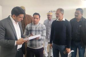 स्पोर्ट्स स्टेडियम में निर्माण कार्य तेज करने के निर्देश