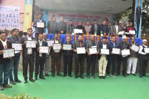 मुरादाबाद: अखिल भारतीय अम्बेडकर संघ की नव निर्वाचित राष्ट्रीय कार्यकारिणी का शपथ ग्रहण समारोह डॉ. अम्बेडकर पार्क, सिविल लाइन्स